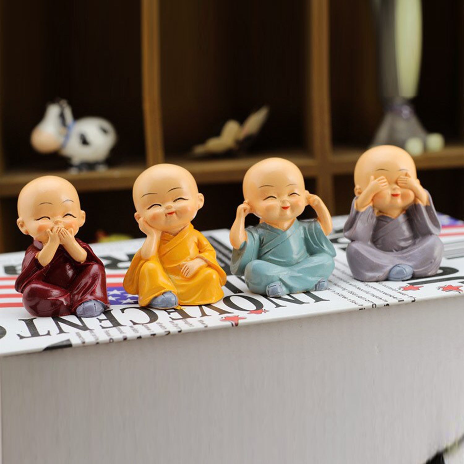 4781 Baby Buddha 4pc And Show Piece Used For House Office And Official Decorations Etc. 4781 Baby Buddha 4pc And Show Piece Used For House Office And Official Decorations Etc.